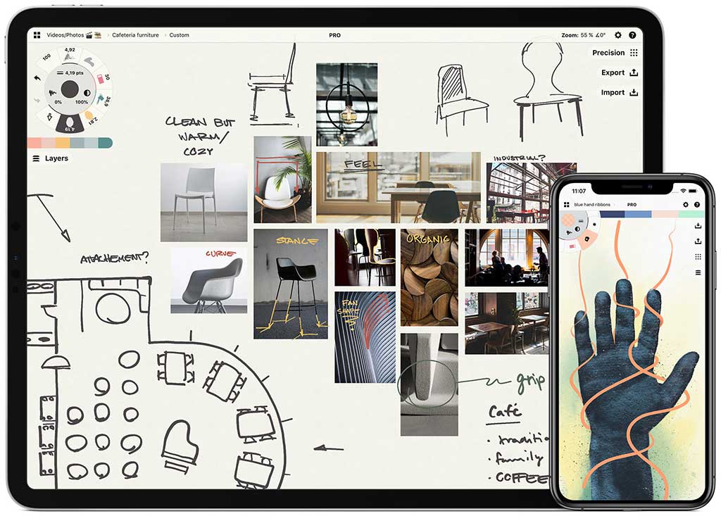 Concepts app among the top drawing apps for iPad artists