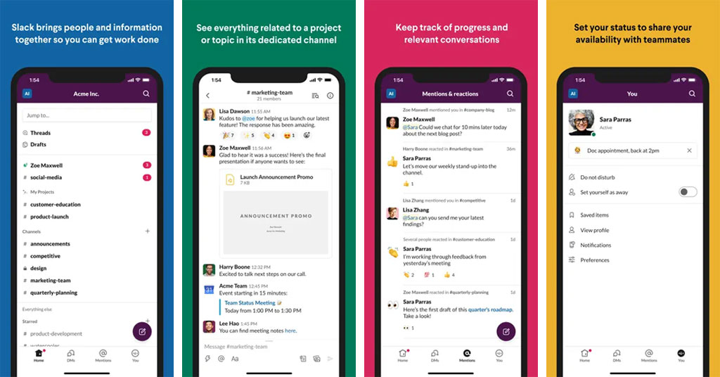 Slack task management app among the top productivity apps for iPhone